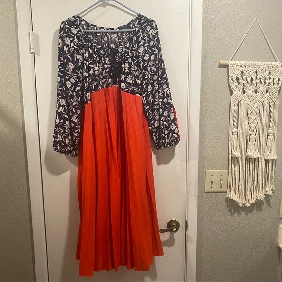 Dainty Jewells Dresses & Skirts - Navy and Orange Dress
